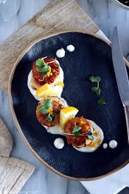 Pan Seared Scallops With Orange Ginger Sauce Del S Cooking Twist Recipe Ginger Sauce Food Cooking