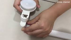 Ikea stugvik towel hooks multi color set of 4 suction cup. Simple Installation Towel Rack With White Suction Cup Ikea Tisken Youtube