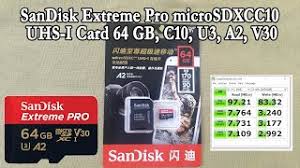 Sandisk extreme 64gb microsdxc card. Aliexpress Original Sandisk Extreme Pro Microsdxc Uhs I 64 Gb C10 U3 A2 V30 Benchmark Cheap Youtube