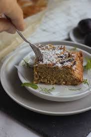 Die früchte versinken im lockeren teig. Apfel Zwetschgen Kuchen Vom Blech Myriefood