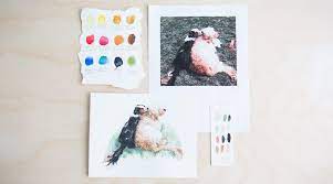 I made these watercolor pet portraits for my sister, my cousin, and my parents for christmas! Painting Watercolor Pet Portraits By Christine Aria Hostetler Creativebug