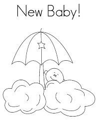Maybe you would like to learn more about one of these? New Babies Hide Behind The Clouds Coloring Pages Bulk Color