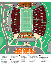 Unfolded Notre Dame Football Stadium Seating Chart