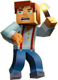 Welcome to the official minecraft: Download The Look For A Minecraft Character Minecraft Story Mode Png Png Image With No Background Pngkey Com