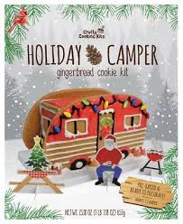 Crafty Cooking Kits Holiday Camper Gingerbread Cookie Kit In 2020 Cookie Kit Cooking Kit Gingerbread House Kits