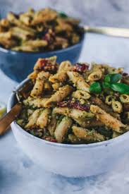 Vegan Cashew Pesto Pasta With Sun Dried Tomatoes Gluten Free Recipe Vegan Pasta Recipes Healthy Recipes Whole Food Recipes