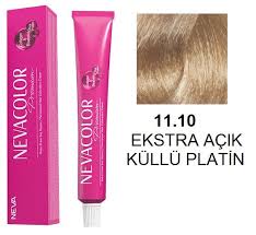 Nevacolor Sac Boyasi 11 10 Ekstra Acik Kullu Platin Sac Boyasi Sac Mor