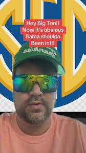 What is he smoking? 😂 Ohio State would mop the floor with Bama.