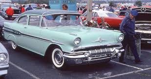 Image result for Starlight Yellow 1957 Pontiac