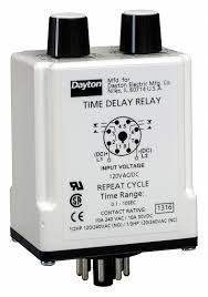 Relay output is a passive contact, no live output, control the role of a line off. Dayton Single Function Timing Relay 120v Ac Dc 10a 240v 8 Pins Dpdt 1egd3 1egd3 Grainger