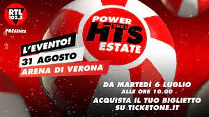 The evening will be broadcast live simultaneously in radiovision on rtl 102.5, on sky uno, tv8, in streaming on rtl 102.5 play and now, will be presented by angelo baiguini, fabrizio ferrari, matteo campese and for the first time by paola. Rtl 102 5 Power Hits Estate 2021 Domani Dalle 10 00 Si Potranno Acquistare I Biglietti Su Ticketone