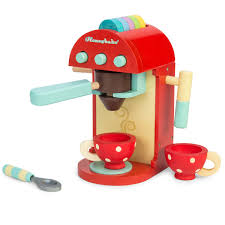 Le Toy Van Kaffee Maschine Tv299 Kinderkuchenzubehor Bei Pirum Kaffeemaschine Kaffeebar Diy Diy Kaffeebar