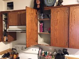 The landlord might not have installed those cabinets, but he now owns them — along with everything else in the building. Kitchen Cabinet Reno