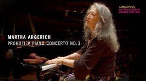 Live from the lugano festival (2013) 'argerich herself leads off here, in beethoven's first piano concerto, displaying suppleness, rhythmic power, structural majesty and intimacy of inflection. Martha Argerich Plays Prokofiev Piano Concerto No 3 Singapore International Piano Festival 2018 Youtube