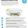 تثبيت برنامج تعريف طابعة hp deskjet 2130. 1