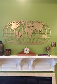 Large Metal World Map Wall Art Home Decor Etsy World Map Wall Decor Map Wall Decor World Map Wall Art