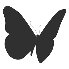 Butterfly Insect Silhouette Ad Sponsored Affiliate Silhouette Insect Butterfly Butterfly Logo How To Draw Hands Butterflies Vector