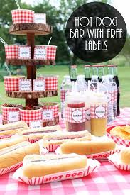 Bbq Party Free Printables Bbq Birthday Party Party Food Bars Bbq Party Food