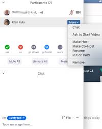 Once the feature is enabled, you can even extend your there are two main methods for how to assign a new host in a zoom meeting. To Moderate A Zoom Meeting Uppsala University