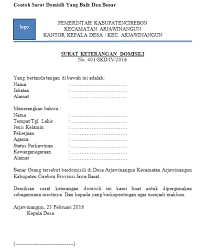 Demikian pernyataan ini saya buat dengan sebenar benarnya tanpa ada paksaan. Cara Membuat Surat Keterangan Domisili Beserta Contohnya