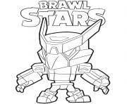 You can get to know him better on the coloring pages. Brawl Stars Coloring Pages To Print Brawl Stars Printable
