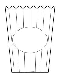 Popcorn And Popcorn Bag Patterns 2 Pages The Mailbox Circus Theme Preschool Preschool Circus Circus Crafts