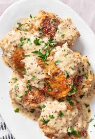 Slow Cooker Creamy Mustard Chicken Thighs Recipe Magic Skillet Recipe French Chicken Recipes Mustard Chicken Recipes Creamy Chicken Dinner