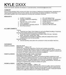 Entry Level Operator Assistant I Frac Acid Resume Example Company Name Lafayette Louisiana