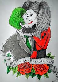 Joker And Harley Quinn Tattoo Design By LouLouLand On DeviantArt