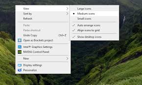 Hold the ctrl button on the keyboard and forward scroll the scroll wheel of the mouse to increase icon and backward scroll to reduce the icon size in windows 10. How To Change Windows 10 Desktop Icon Size Easywebfixes