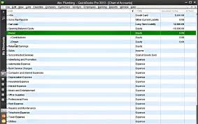 Working With Quickbooks Pro 2013 Chart Of Accounts Part 2