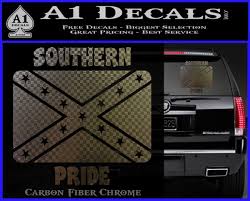 One half of flag painted traditional colors, other half painted with the gadsden flag and a torched line right down the middle separating the two. Southern Pride Rebel Flag Vinyl Decal Sticker A1 Decals