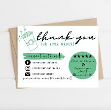 We offer a gallery of business thank you cards to accommodate every kind of appreciation you may need to express in your work relationships. Instant Download Thank You Card For Tumblers Editable And Etsy In 2021 Printable Thank You Cards Thank You Business Cards Thank You Cards