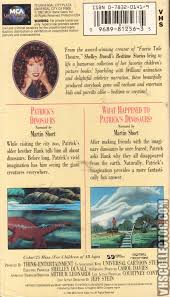 Shelley duvall's bedtime stories is american television series in april 21, 1992 to 1993. Shelley Duvall S Bedtime Stories Patrick S Dinosaurs What Happened To Patrick S Dinosaurs Vhscollector Com