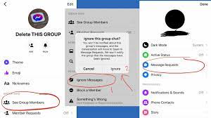 To remove someone from a group conversation: How To Delete A Group Chat In Facebook Messenger 2021 Turbofuture