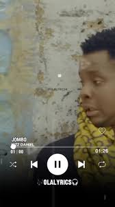 Jombo By Kizz Daniel (Lyrics Video)