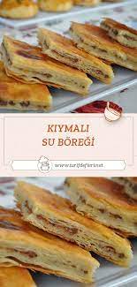 kiymali su boregi tarifi tarif defteri yemek tarifi yemek tarifleri yemek lezzetli yemekler