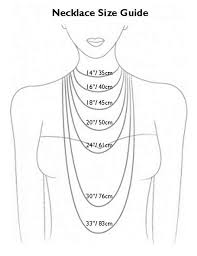The Necklace Length Chart