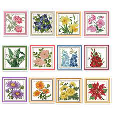 We did not find results for: Joy Sunday New Arrival Small Cross Stitch Flowers Pattern Twelve Months Flower Dmc 11 14ct Printed Cross Stitch Kit Home Decor Package Aliexpress