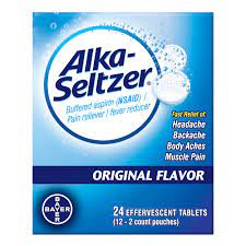 Pain Relief Effervescent | Alka-Seltzer® Original Flavor