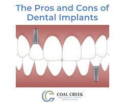 Dental professionals check back and forth until a perfect setting is made so the implant will stay in for a lifetime. The Pros And Cons Of Dental Implants Coal Creek Oral Surgery Dental Implant Center
