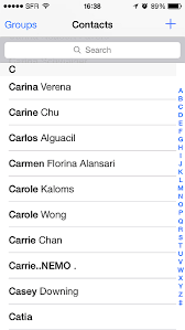, galaxy 3 phone contact list is not alphabetical 2013. Alphabet Scrollbar In Labeled Sections Listview Ala Ios Contact List Xamarin Community Forums