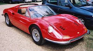 Ferrari Dino Front View Ferrari Car Classic Cars