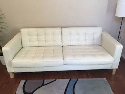 White Tufted Leder Sofa Kunstleder Couch Kunstleder Sofa Couch Mobel