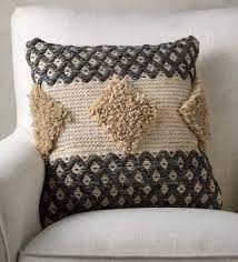 Spot clean only.ivory boho tribal textured tassels throw pillow (case+insert, tassels ivory pillow 12x20) Woven Boho Textured Throw Pillow Gray And Tan Vivaterra