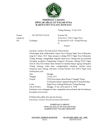Contoh surat pengunduran diri ini dapat kamu gunakan untuk memberikan kesan dan alasan yang baik, serta tetap menghormati atasan untuk mengundurkan diri dari satu perusahaan. Surat Undangan Rapat Kerja Pac