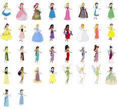 Alice Ariel Aurora Belle Eilonwy Cinderella Esmeralda Giselle Jane Jasmine Kida Meg Disney Characters Costumes Girly Drawings Tinkerbell And Friends