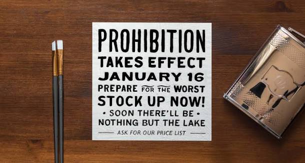 PROHIBITION: 1920 - 1933 - Letters and Liquor