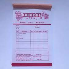 Berikut contoh nota yang bisa diedit untuk keperluan usaha laundry. Nota Laundry Tanpa Rangkap Shopee Indonesia