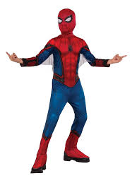 The spider man suit had the homecoming logo changed to the infinity war logo? Spider Man Far From Home Spider Man Red Blue Suit Child Costume Spiderman Costume Boy Costumes Boys Spiderman Costume